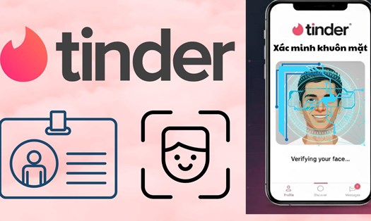 Tinder siết chặt xác minh khuôn mặt để chống lừa đảo hẹn hò trực tuyến. Đồ họa: Minh Vũ