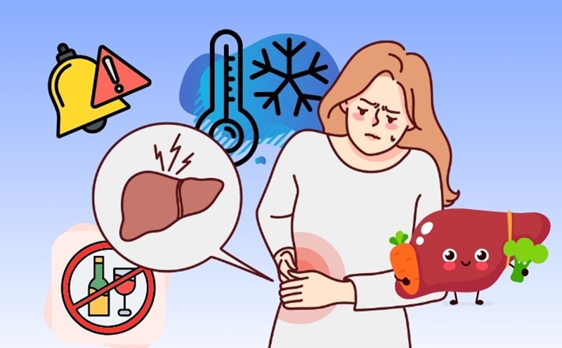 The secret to eating in the cold season to help reduce the burden on the liver