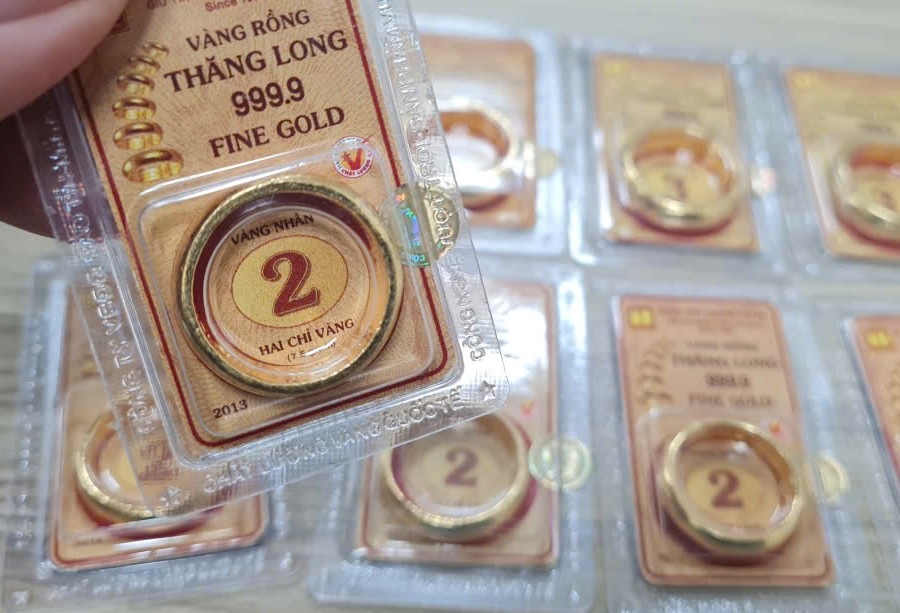 Gold ring price on the morning of October 27 traded around 149.5 - 152.5 million VND/tael (buy - sell). Photo: Cam Ha