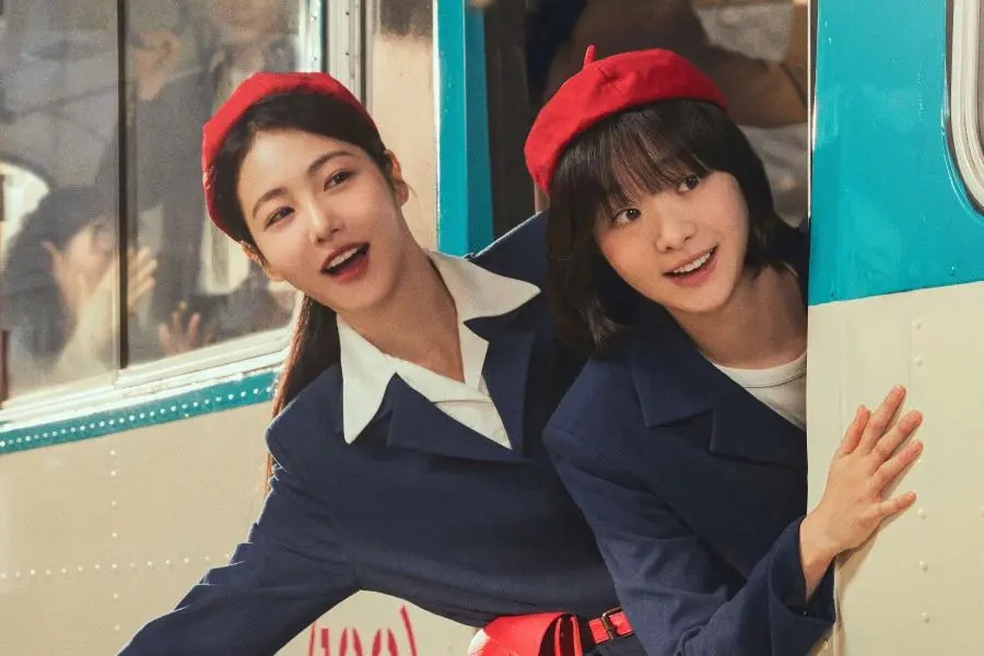 Actors Kim Da Mi, Shin Ye Eun. Photo: Producer/VieOn