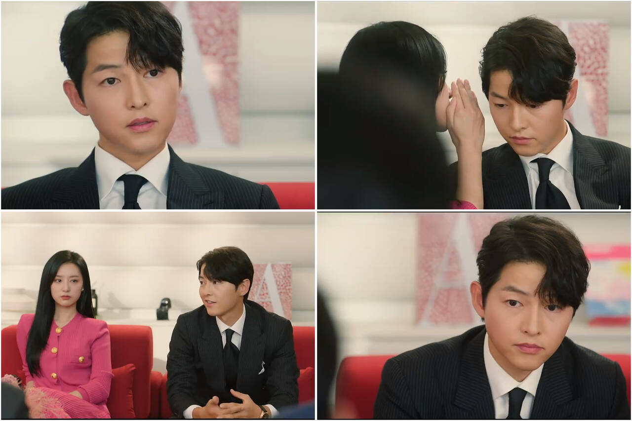 Song Joong Ki dong vai khach moi trong “Nu hoang nuoc mat“. Anh: Nha san xuat