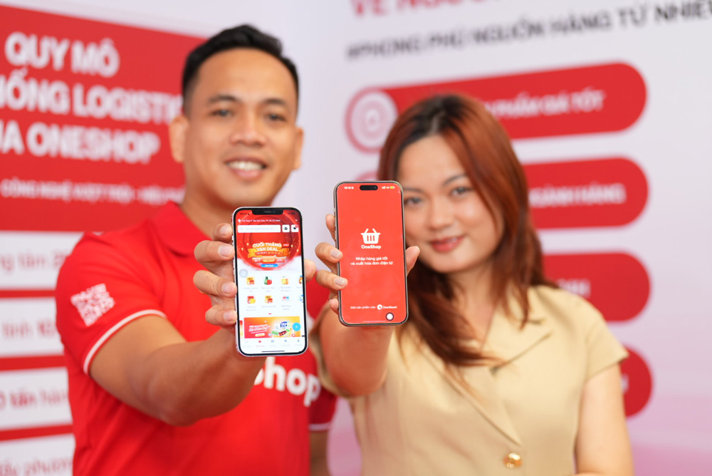 One Mount Group - Vietnam's leading digital ecosystem, officially launched the OneShop brand. Photo: Provided by the enterprise