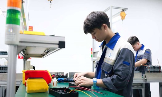 Việt Nam và Hoa Kỳ đã đồng ý công bố Tuyên bố chung Việt Nam và Hoa Kỳ về Khuôn khổ Hiệp định thương mại đối ứng, công bằng và cân bằng. Ảnh: Hải Nguyễn