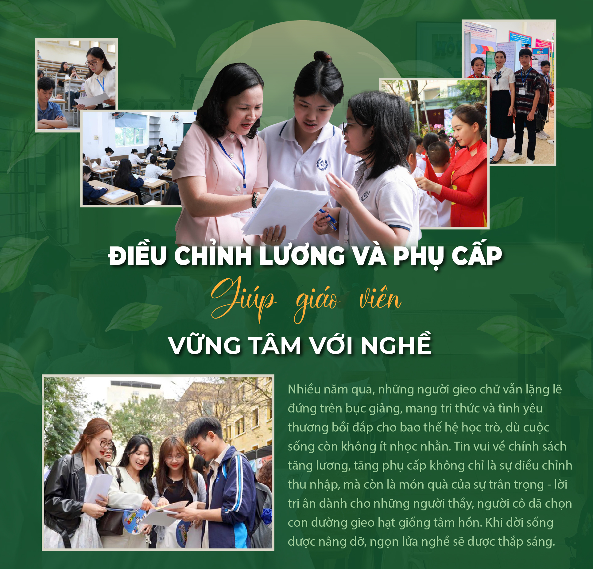 lương và phụ cấp giáo viên