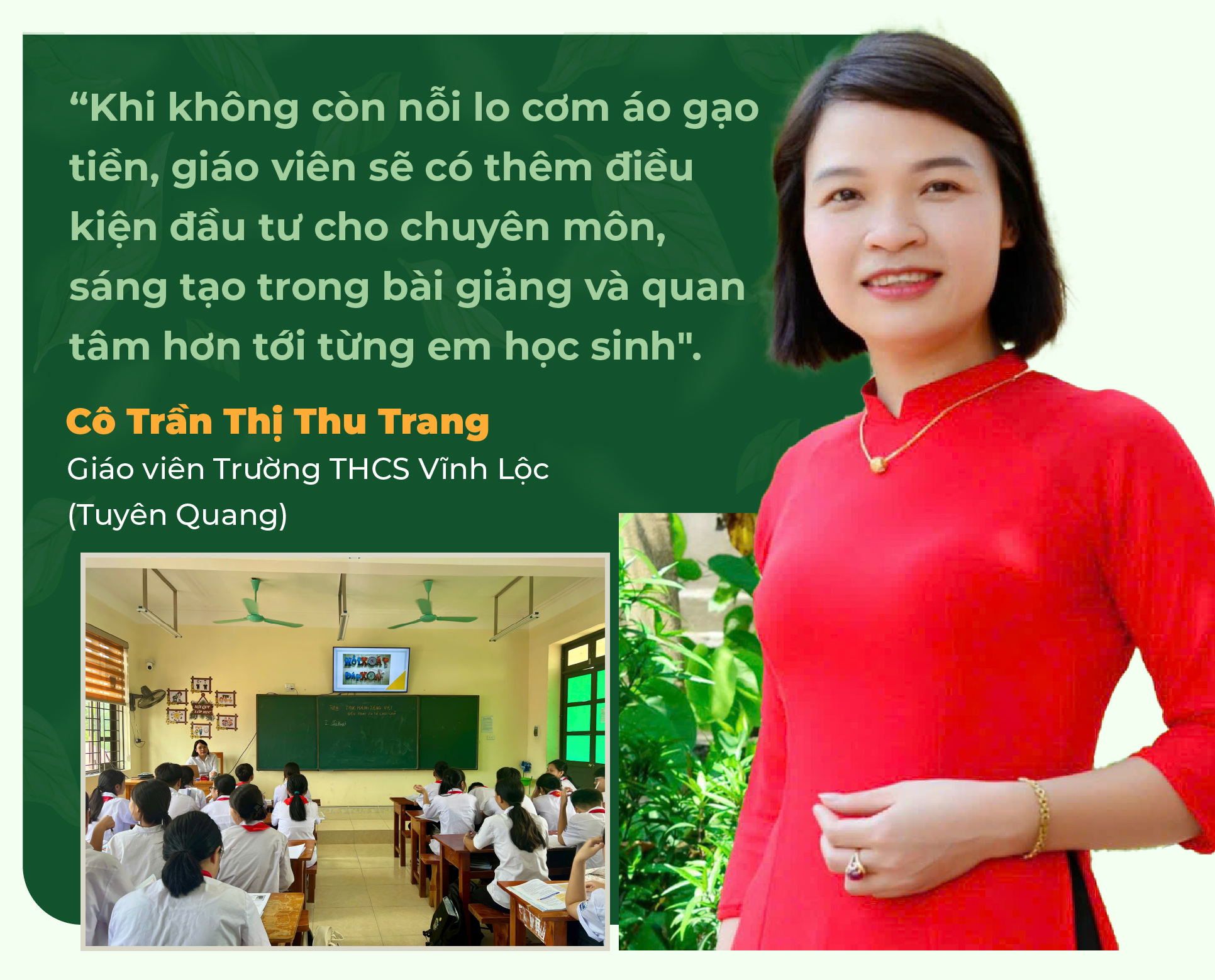 lương và phụ cấp giáo viên