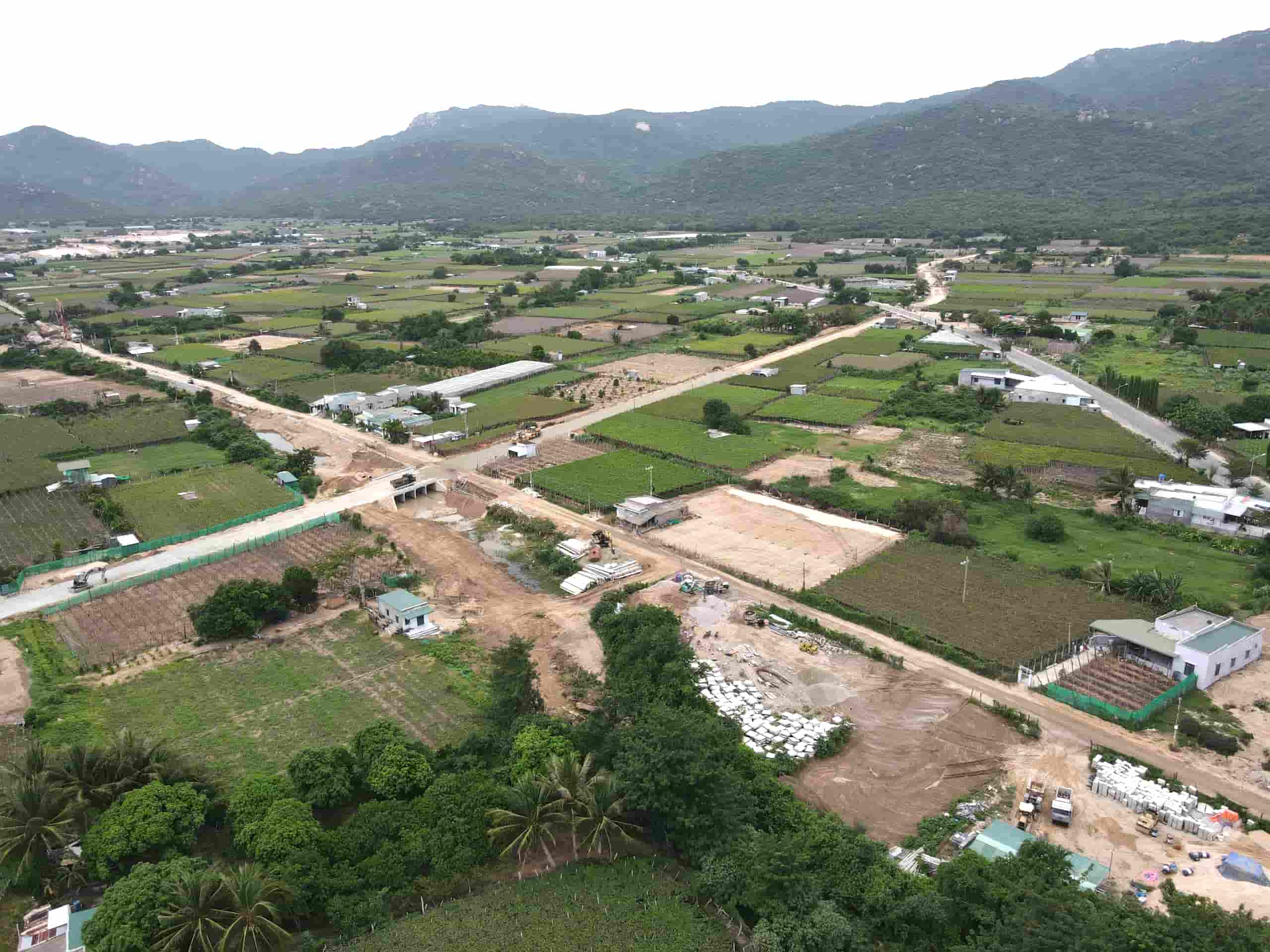 第一原子力発電所、第二原子力発電所計画区域内の航空写真。写真：Huu Long