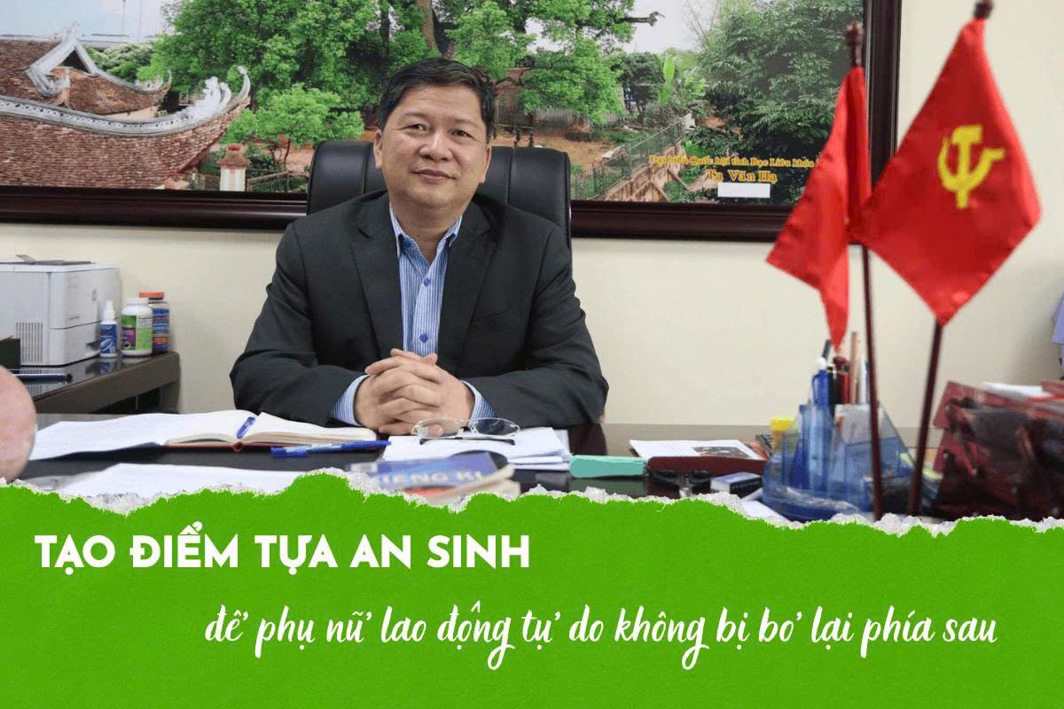 Mr. Ta Van Ha - Vice Chairman of the National Assembly's Committee on Culture and Society - said that there should be support for livelihoods, creating a foundation for social security for female freelance workers to overcome difficulties. Photo: PV Group