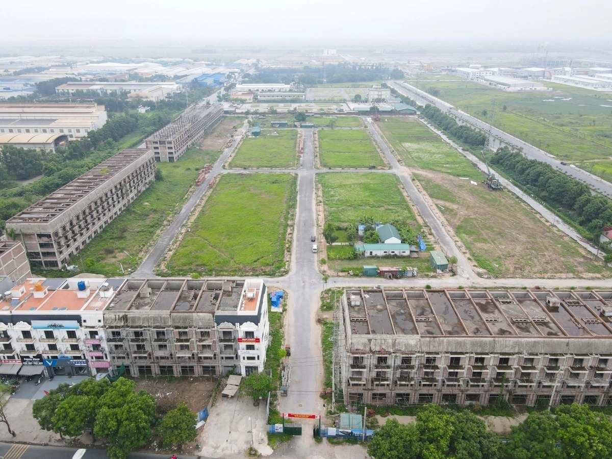 ザドンコミューン（バクニン省）の住宅プロジェクトのパノラマビュー。写真: ヴァン・チュオン