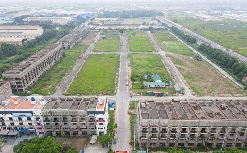 Overview of the housing project in Gia Dong commune (Bac Ninh province). Photo: Van Truong