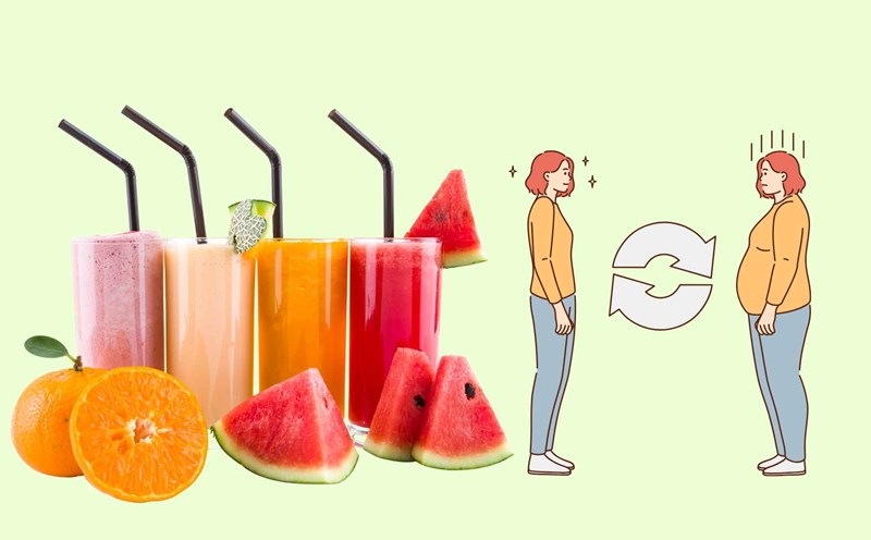 Smoothie recipe to lose weight quickly in 7 days. Graphic photo: Hoang Loc