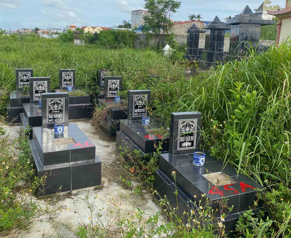 프로젝트를 수행하는 데 사용되는 바닥에 간극이 없는 일련의 위치가 하이퐁을 통해 사냥되었습니다. 사진: 안칸 코뮌