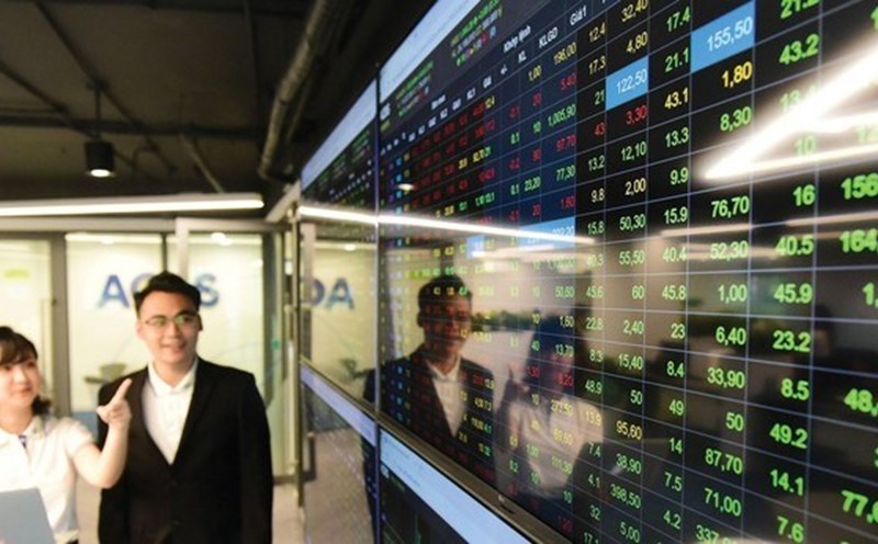 core business activities are gloomy, some real estate companies make big profits from investing in stocks. Photo: Le Toan