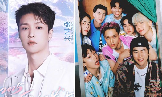 Trương Nghệ Hưng (Lay) bất ngờ tái xuất cùng EXO. Ảnh: SM