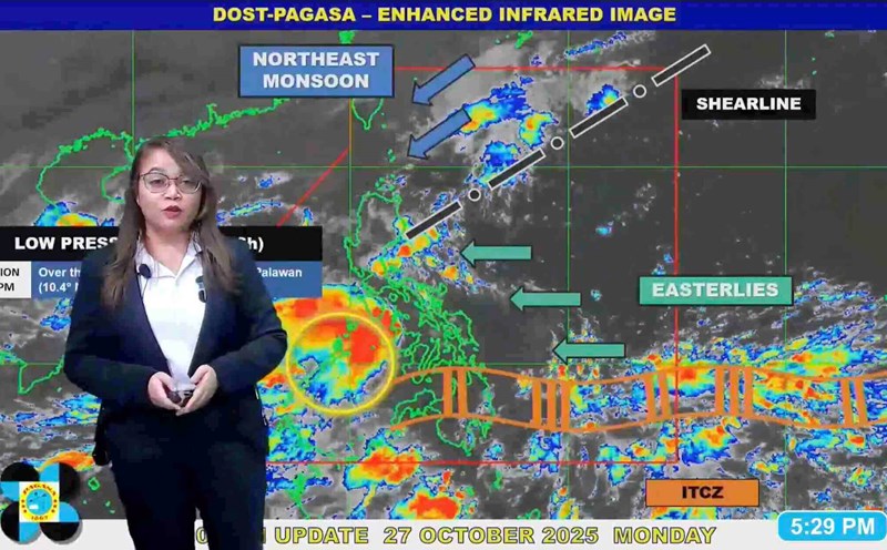 The Philippine Atmospheric, Geophysical and Astronomical Services Administration officially announced the start of the northeast monsoon season. Photo: PAGASA