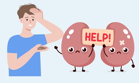 Dấu hiệu ở tóc tiết lộ thận đang xuống cấp. Đồ họa: Linh Đan