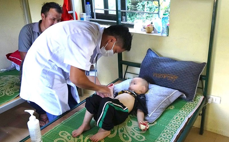 Dien Bien province has recorded 3 communes with cases of dysentery. Photo: Nam Ke Commune