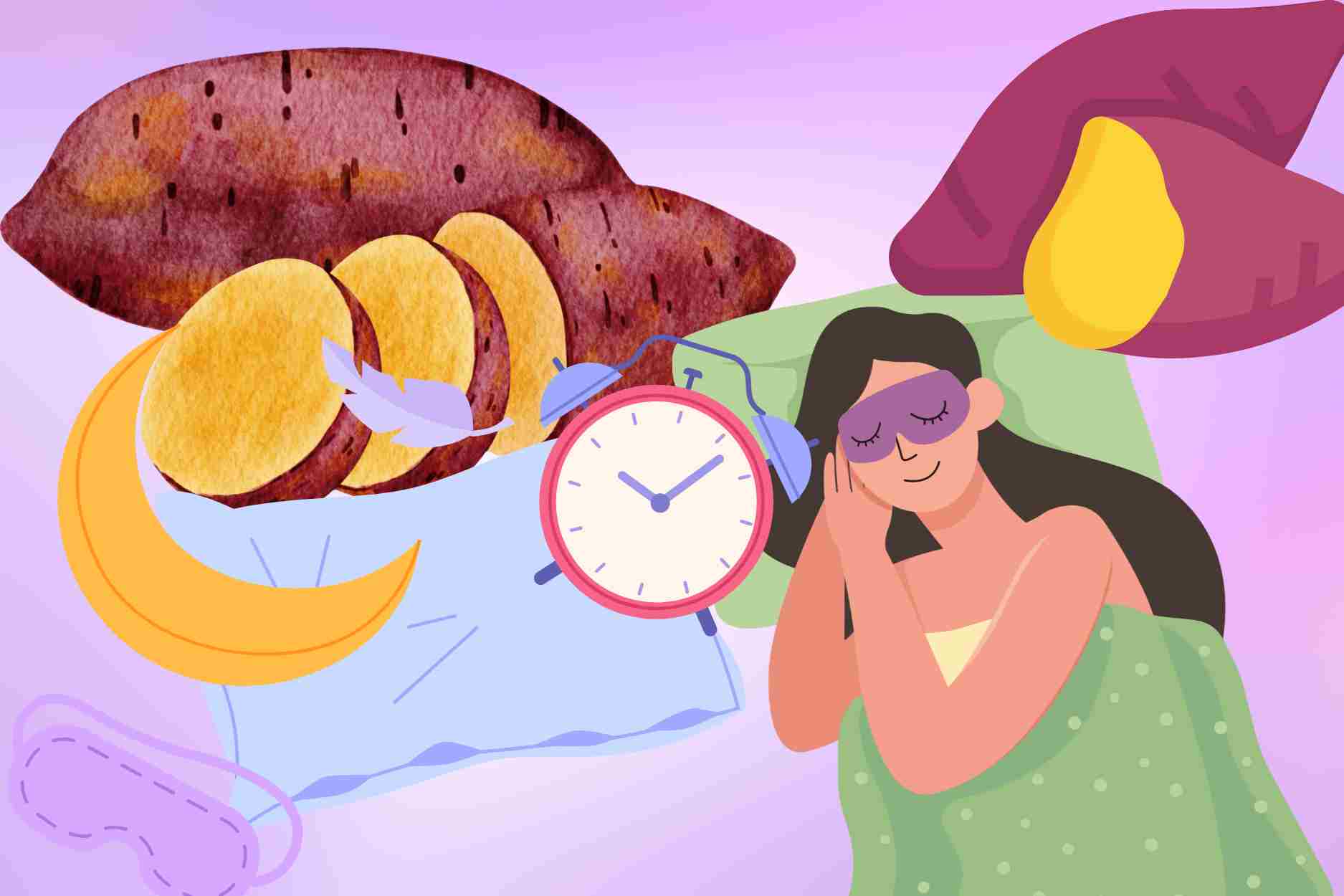 Te contamos cuando y como comer batata para dormir bien como deseas