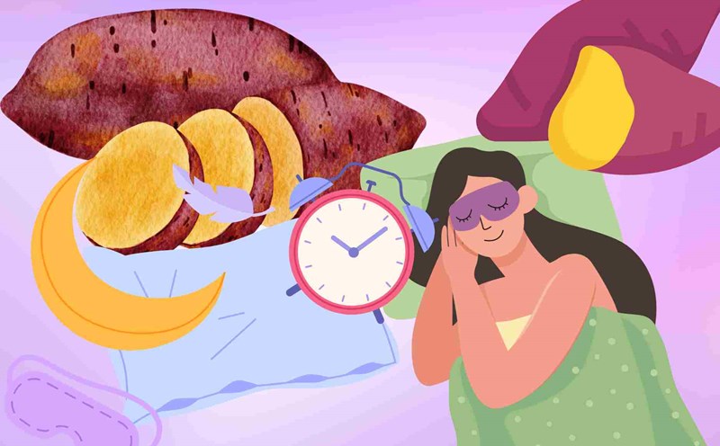Tips on when and how to eat sweet potatoes to help you sleep well