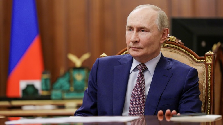 Russian President Putin issued a law to terminate the treaty with the US on handling excess military-level plutonium. Photo: Sputnik