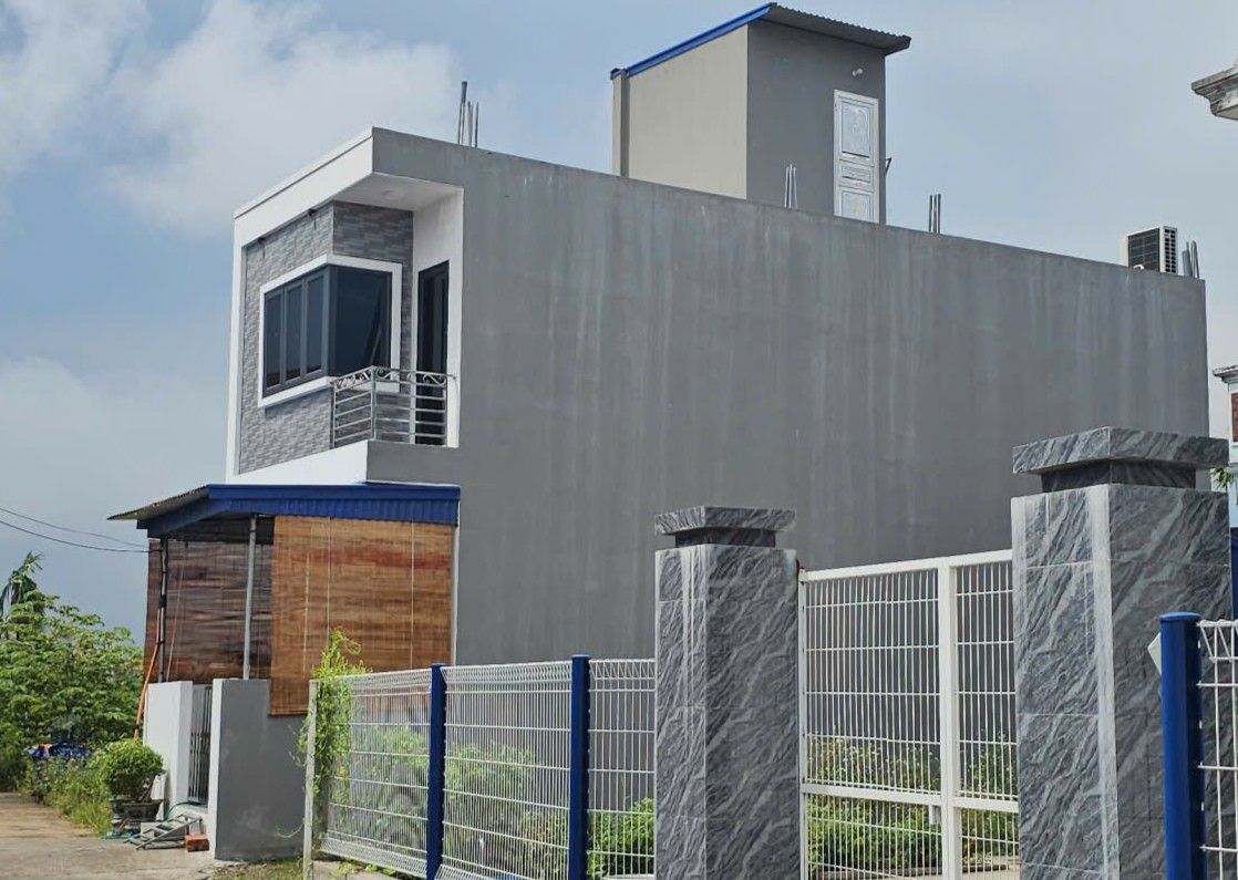 この家はハイフォン市ティエンフオン区にある他人の土地に誤って建てられたものです。写真: ホアン・コイ