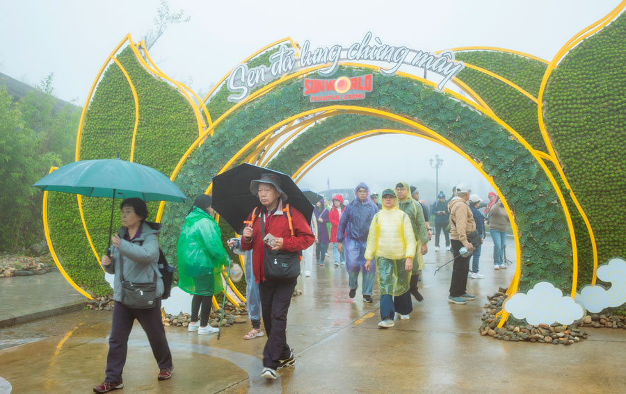 International tourists to Lao Cai are increasing. Photo: Pham Quynh