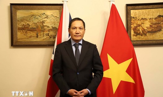 Đại sứ Việt Nam tại Liên hiệp Vương quốc Anh và Bắc Ireland Đỗ Minh Hùng. Ảnh: TTXVN