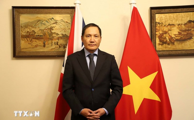 Vietnamese Ambassador to the United Kingdom of Great broth and Northern Ireland Do Minh Hung. Photo: VNA