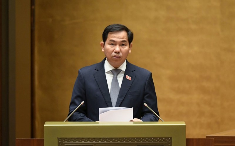 Secretary General of the National Assembly, Head of the National Assembly Office Le Quang Manh said that the whole country still has 38 facilities causing serious environmental pollution. Photo: Pham Thang