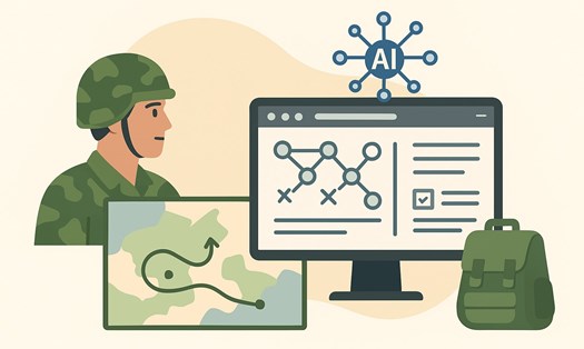 Startup Mỹ dùng AI rút ngắn thời gian lập kế hoạch nhiệm vụ quân sự