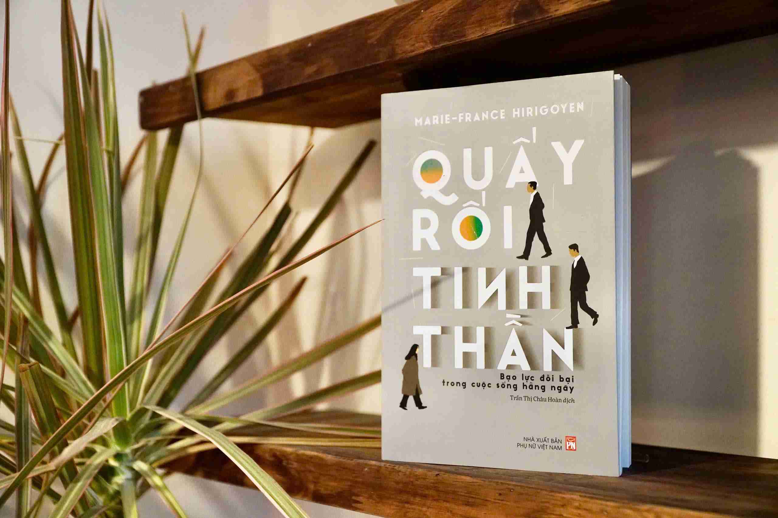 The cover of the book "Spirital harassment" published by Vietnam Women's Publishing House. Photo: Vietnam Women's Publishing House