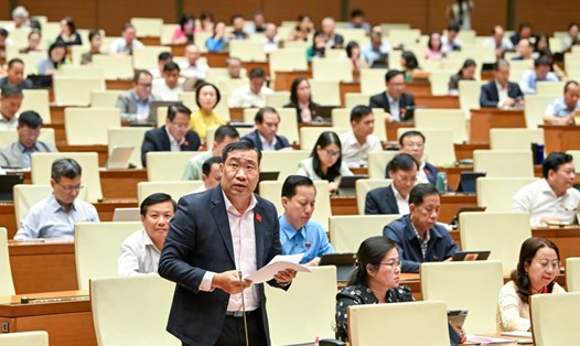 Đại biểu Quốc hội Thạch Phước Bình cho rằng nhiều doanh nghiệp vẫn coi chi phí môi trường là gánh nặng thay vì đầu tư cho tương lai. Ảnh: Phạm Đông