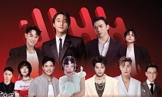 Hình ảnh Sơn Tùng M-TP và Soobin Hoàng Sơn trong một tấm poster về chương trình ca nhạc tạo nhiều tranh luận giữa fan của 2 ca sĩ. Ảnh: Ban tổ chức