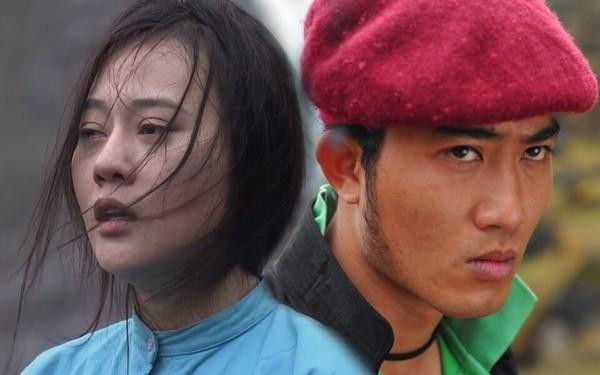 Phuong Oanh and Doan Quoc Dam have appeared together many times, both of which were turbulent relationships. Photo: Provided by the producer of the movie Quiet in the abyss