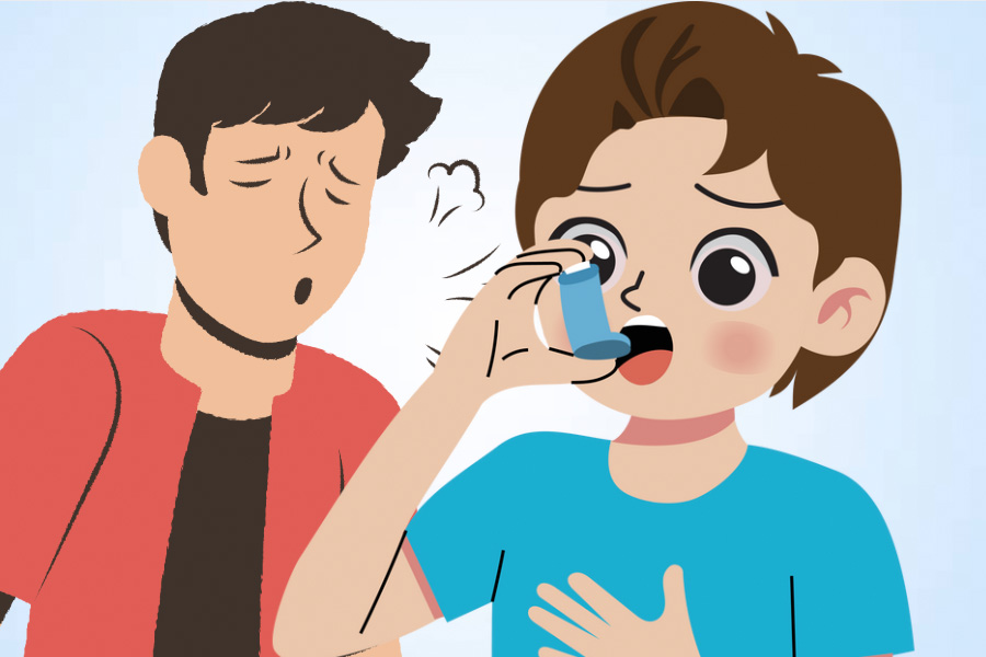 喘息による息切れを予防および管理する方法。グラフィック: ティエン・ナン