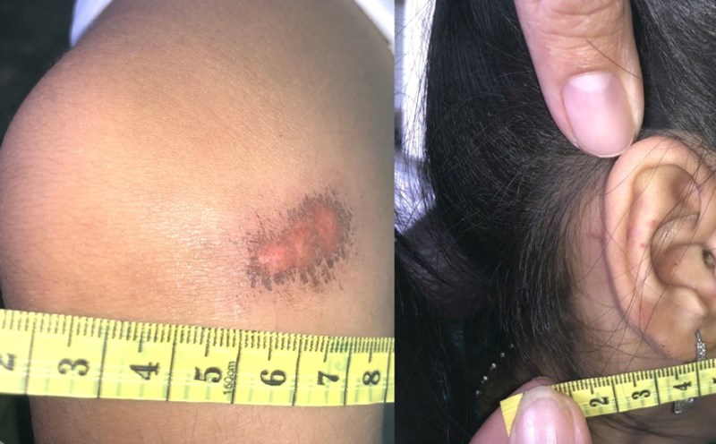 The police have worked with the woman accused of abusing a girl in An Giang. Photo: Provided by the locality