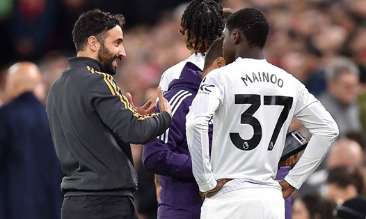 Man United đang dần tốt lên dưới sự chèo lái của Ruben Amorim. Ảnh: AFP