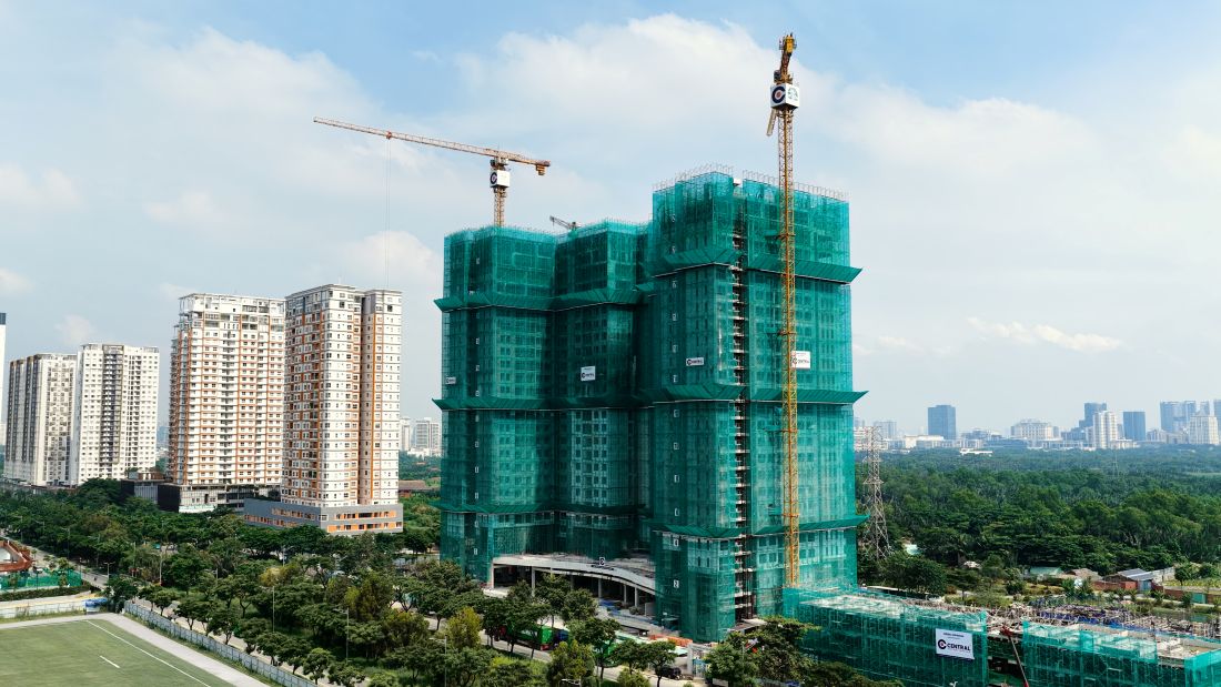 Du an Essensia Sky vuot tien do cat noc 60 ngay, huong toi muc tieu ban giao vao quy IV/2026. Anh: Phu Long