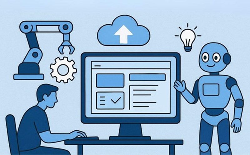 Speaking at TechCrunch Disrupt 2025, Mr. Yuan, CEO of Zoom, said that AI will redefine the concept of labor productivity, changing the global office culture. Graphics: Hao Thien