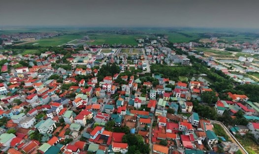 30 lô đất tại thành phố Vĩnh Yên (cũ), sắp được lên sàn đấu giá. Ảnh: Hải Giang