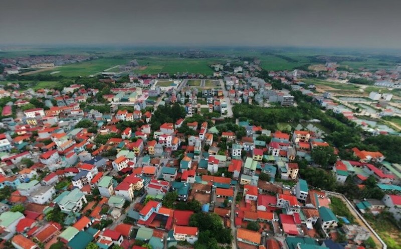 30 plots of land in Vinh Yen city (old) are about to be auctioned. Photo: Hai Giang