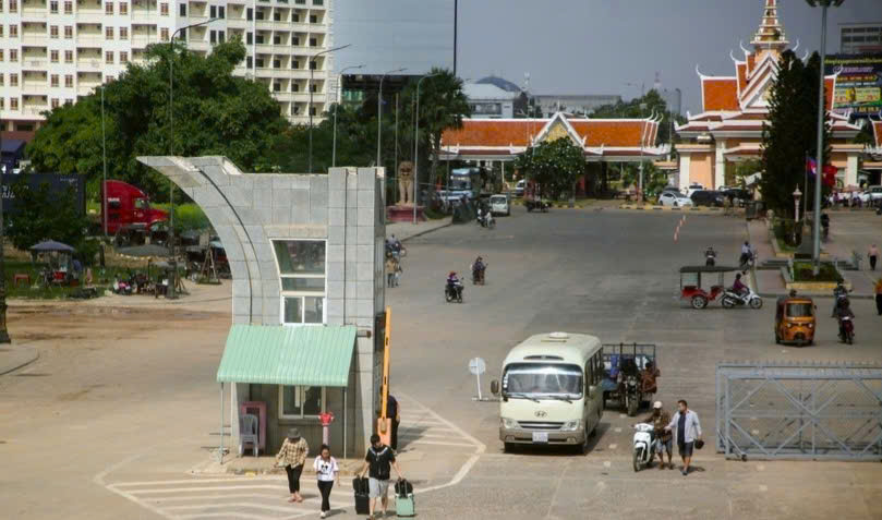 Moc Bai Border Gate Economic Zone, Tay Ninh Province. Photo: Giang Phuong