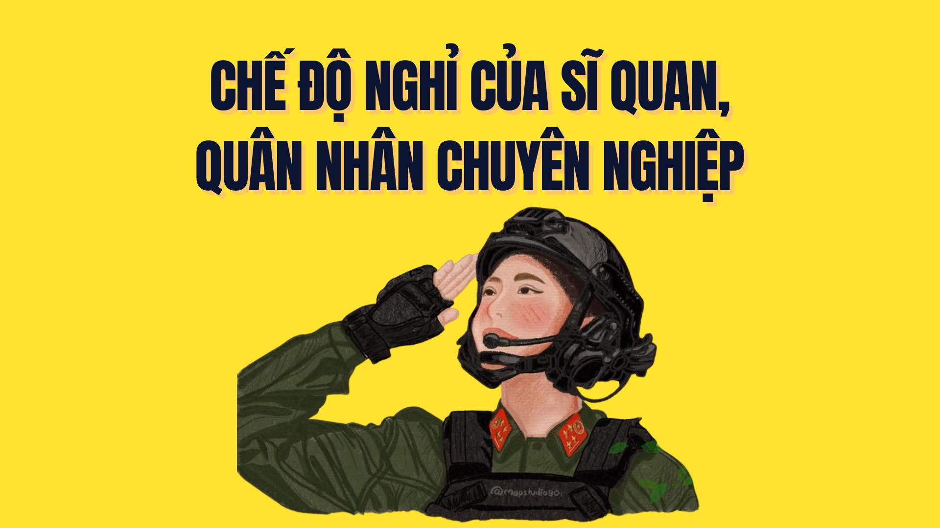 New regulations on leave for officers and professional soldiers. Graphics: Tra My