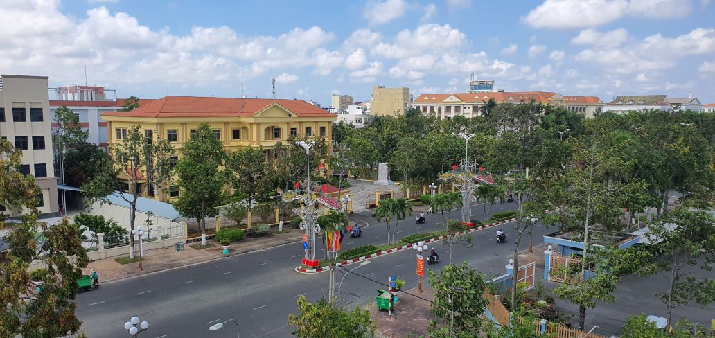 Mot goc khu hanh chinh tinh Bac Lieu, nay la phuong Bac Lieu, tinh Ca Mau. Anh: Nhat Ho