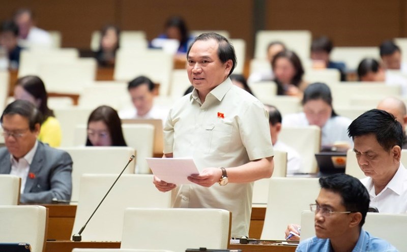 National Assembly delegate Nguyen Cong Hoang said that punishing violations of alcohol concentration is very effective. Photo: Quochoi.vn