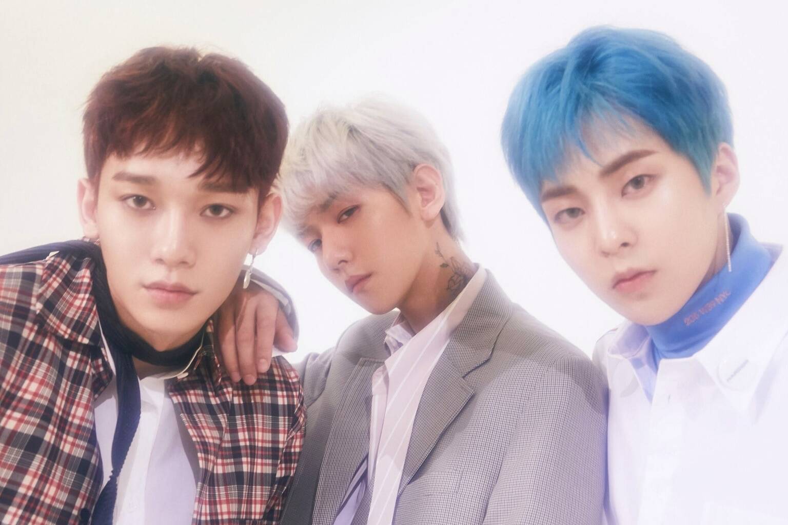 Chen, Baekhyun, Xiumin (EXO) have lost to SM many times in the legal battle. Photo: SM