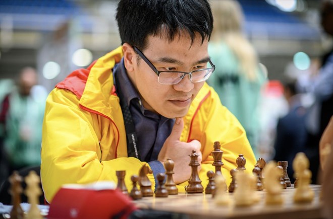 Grandmaster Le Quang Liem will compete in the 2025 World Cup. Photo: FIDE World Chess Federation