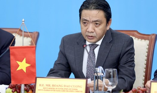 Thủ tướng bổ nhiệm lại ông Hoàng Đạo Cương giữ chức Thứ trưởng Bộ Văn hóa, Thể thao và Du lịch. Ảnh: Minh Khánh/Bộ VHTTDL