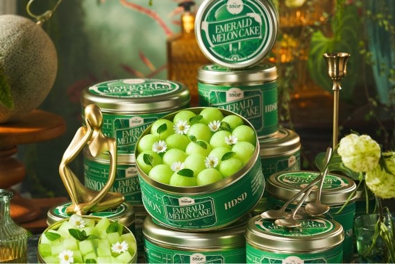 Emerald Melon Cake: khi The 350F tiếp tục tạo xu hướng mới về bánh ngọt