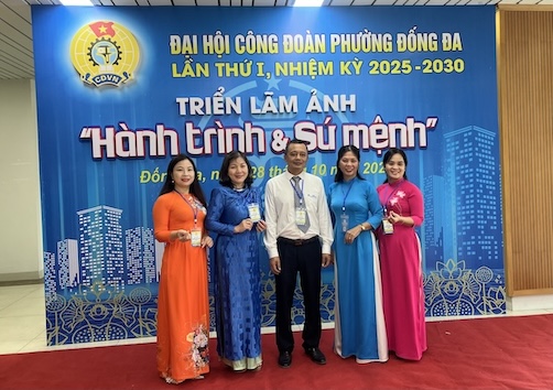 Cac dai bieu Dai hoi Cong doan phuong Dong Da lan thu nhat, nhiem ky 2025 - 2030. Anh: Kieu Vu