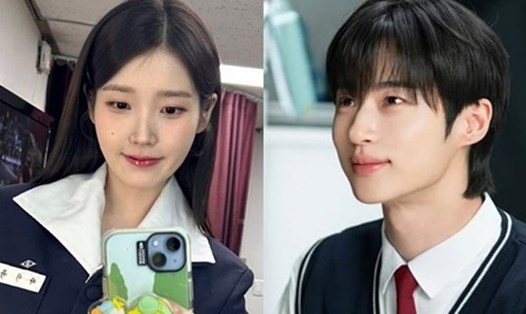 Tạo hình của IU và Byeon Woo Seok trong phim mới gây tò mò. Ảnh: Netflix
